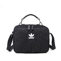 ADIDAS SB 오리지널 라지 로고 새틴 숄더백 토트백 숄더가방