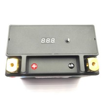 컨버터 변환기 호환 부품 모터 12V 3Ah 4Ah 6Ah 8Ah 10Ah CCA 160-520A LiFePO4 오토바이 스타터 배터리 LF, 16 KP12-BS, 한개옵션1