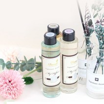 디퓨저 생화 꽃 작약 라일락 150ml 리필 제주도 동백 향 78가지 호텔 라스 부향률 예쁜 집들이 선물, 매화