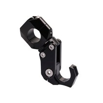 오토바이 리어백 바이크백팩 바이크 사이드백 for honda pcx125 pcx150 pcx 125 pcx 150 후크 헬멧 홀더 수하물 가방 병 후크 행거 캐리 홀더 보관, 검은색