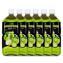 비넛 RFC 양배추 주스, 1000ml, 6개