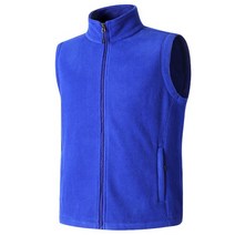 착용감 좋은 라이트 후리스 조끼(LD40W) 블루