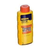 IRWIN Tools STRAIT LINE 고가시성 마킹 초크 226.8g8온스 오렌지 64905ZR