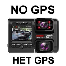 4k 2160p 자동차 dvr d30h 대시 카메라 지원 wifi gps 전면 및 캐빈 모두 1080p 4 ir g-센서 야간 비디오 자동차 캠 레코더, GPS 없음, 128G 카드 추가