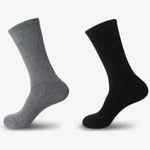 남자 순면 이중 바닥 장목 토톰한 양말 1켤레 0g00yea