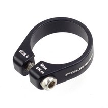 싯포스트 안장봉 Fouriers-알루미늄 시트 포스트 칼라 클램프 37mm 38.1mm, 03 ID 38.6mm