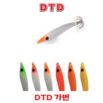 DTD 가번 한치 화살촉오징어 채비 10g 14g 18g, 레드헤드