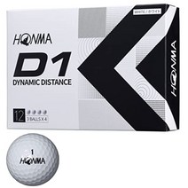 혼마 골프공 HONMA D1볼 2022년 모델 3다스 36개입, 백색