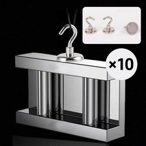 벽에붙이는고리 초강력 현관 자석 마스크 걸이 스텐후크 후크 10개 재고-784EA, 본상품선택, 1