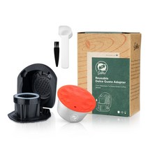 캡슐커피머신Dolce Gusto 피콜로 XS 기계 용 재사용 가능한 커피 캡슐 어댑터 Nescafe Genio S Cafetera 리, 04 1A-1MCBS