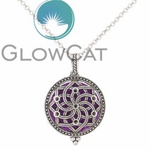 여성 목걸이 빈티지 아로마 디퓨저 라이프 트리 드림 캐처 오픈 펜던트 향수 오일 로켓, 08 V1288