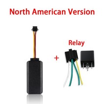 vjoycar 2021 최신 실제 4g 자동차 gps 추적기 acc 감지 절단선 경고 분실 방지 경보 차량 gps 로케이터 앱 서버 추적, 노스 릴레이