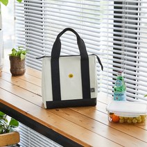 [모던하우스] ON 스마일 캔버스 보온보냉가방S_24x14x24