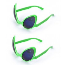 위튼 외계인선글라스 파티안경, 블루x2