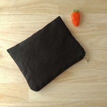 [DIY키트 패키지] 17cm 무지 지퍼 파우치 만들기 미니파우치 바느질재료, 4.진그린