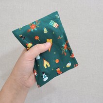 [DIY키트 패키지] 핫팩파우치커버만들기 크리스마스 나미꼬퀼트(동영상설명), 그외원단선택재고문의후주문요망