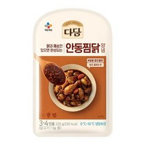 CJ 다담 안동찜닭 양념 220g 요리양념 반찬양념 레시피 요리비결 만능양념장, 11개