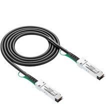 40G QSFP DAC 케이블 40GBASECR4 패시브 직접 연결 구리 트위낵스 브로케이드 40GQSFPC0101 장치용 1M 33 피트, for Mellanox_2m