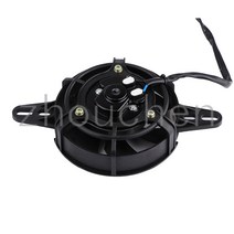 200cc 250cc 300cc 오토바이 냉각 팬 120mm 흙 구덩이 자전거 오토바이 4 륜구동 오일 쿨러 물 라디에이터 전기 12v