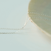 [올은주얼리]실버925 기본 레이어드 체인 목걸이