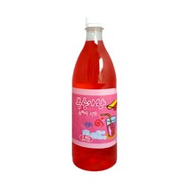 아담스팜 복숭아향 슬러시 시럽 1kg/원액 슬러쉬, 1개, 1kg