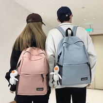 남녀공용 인형 키링 백팩 HHG72 커플가방 데일리 학생