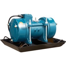 시멘트 바닥미장 휴대용 콤펙터 흙 진동 다짐기 220V, 전동모터 2.2KW 단상+바닥판 레드