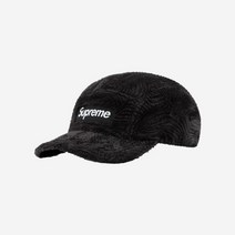 슈프림 스월 플리스 캠프캡 블랙 - 22FW Supreme Swirl Fleece Camp Cap Black 22FW213146