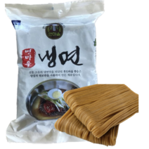 면마을 냉면 막국수 쫄면사리 양념장 육수 식자재 대량벌크판매 업소용 마트용 식당용 대용량, 면마을냉면사리1박스(8봉지 80인분)