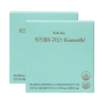 베러데이 키즈데이 구티스 아기 유아 어린이 키즈 구강 유산균 프로바이오틱스, 2개, 28정, 28정
