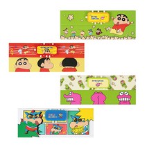 짱구는못말려 비밀번호 버튼 지함 슬림 필통