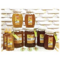 익은꿀 벌꿀 아카시아꿀 잡화꿀 감로꿀 밤꿀 자연숙성꿀 천연숙성꿀 완숙꿀, 500g*5병