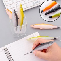 신기한볼펜 특이한 필기감좋은 물고기 볼펜, 연어(c)