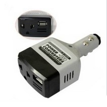 차량용 자동차 12V 인버터 실용 DC 12V/24V AC 220V 자동차 전원 인버터 변환기 USB 플매트 카펫 러그 전기, 한개옵션0