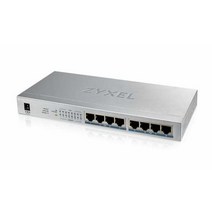 Zyxel 8-포트 데스크탑 기가비트 이더넷 스위치 - 스틸 하우징 [GS108B], 8-Port PoE+ I Metal