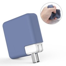 (모픽) macbook 맥북 에어 프로 충전기 실리콘 어댑터 충격보호 어댑터 케이스, 프로13인치M1-A2338, 블랙