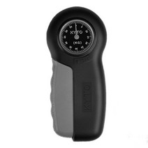 Kyto Hand Grip Dynamometer 그립 강도 트레이너 손가락 손 강도 훈련 그립 강도 체육관 (회색), 하나, 보여진 바와 같이