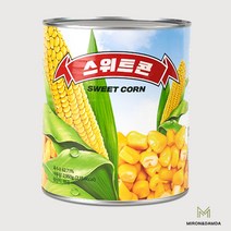 업소용 대용량 스위트콘 옥수수콘 옥수수캔 통조림 2.95kg, 1개