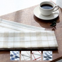 마켓비온라인 MARAE 면 타올 냅킨 행주 65x50, 블루 65x50