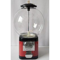 홈 캡슐 커피 머신, 작은 빨간색 몸 + 검은 색 배경 검은 색 덮개