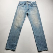 유니클로 청바지 연청 일자 데님팬츠 빈티지 사이즈31