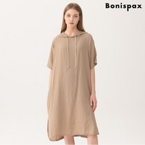 보니스팍스 보니스팍스 루즈핏스트링후드원피스-OF79OP122