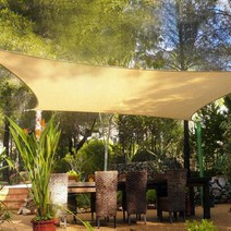 패브릭 썬쉐이드 사각 2X3 차광막 천막 그늘막 가림막 옥상천막 옥상그늘막 정원그늘막 펜션, 패브릭썬쉐이드:사각2x3 크림