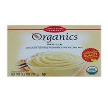 European Gourmet Bakery: Organics Vanilla Cooked Pudding Pie Filling Mix (2 X 3.5 Oz), 1