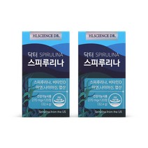 에이치엘사이언스 닥터 스피루리나, 270mg, 2병