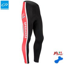 스페란자 자전거의류 9부 타이즈 K57레드 이태리패드