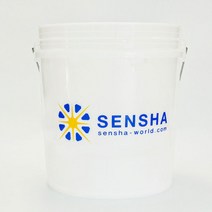센샤 세차버킷 18L 그릿가드 감마씰 돌리 나이저, 1.센샤 버킷 18L - 블랙