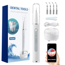 셀프 스케일링 초음파 치아 전동 치석 제거기 관리기 치석제거 스케일러 모드 전기 구강 얼룩 제거제 클리너 미백 도구, 부속품