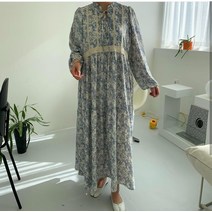 페이즐리 아일랜드 롱원피스 빅사이즈