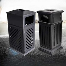 야외 쓰레기통 아파트 빌라 원룸 분리수거함 수거장, 레트로 타워 배럴 A형